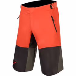 Alpinestars Tahoe Shorts à vélo, noir-rouge, taille 30 pour Hommes