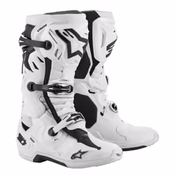 Alpinestars 2010520-20-12, Mâle, Adulte, Bottes de moto cross, Blanc