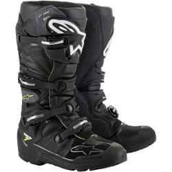 Alpinestars Tech 7 Enduro Drystar Bottes Motocross, noir-gris, taille 42 pour Hommes