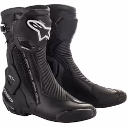 Alpinestars SMX Plus V2 Gore-Tex Bottes de moto, noir-blanc, taille 45 pour Hommes