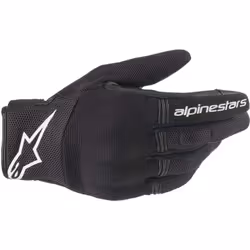 Alpinestars Copper Gants de moto, noir-blanc, taille M pour Hommes