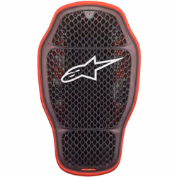 Alpinestars Nucleon KR-1 CELLi Protecteur arrière, noir-rouge, taille M pour Hommes