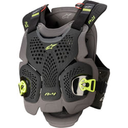 Alpinestars A-4 Max Protecteur de coffre, noir-jaune, taille M L pour Hommes