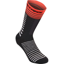 Alpinestars Drop 19 Chaussettes, noir-rouge, taille M pour Hommes