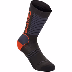 Alpinestars Paragon Lite 19 Chaussettes, noir-rouge, taille S pour Hommes - Vue supplémentaire 2