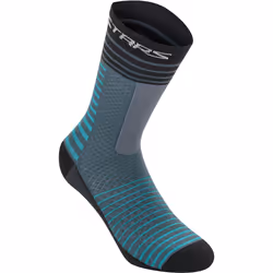 Alpinestars Drop 19 Chaussettes, noir-bleu, taille L pour Hommes