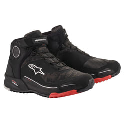 Alpinestars 2611820-993-12 Chaussure de moto Mâle Adulte Noir, Camouflage, Rouge