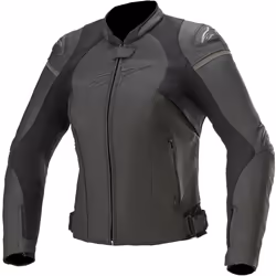 Alpinestars Stella GP Plus R V3 Veste en cuir de moto de dames, noir, taille 48 pour Hommes