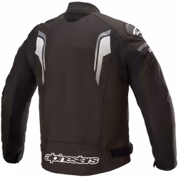 Alpinestars T-GP Plus V3 Veste textile de moto, noir-gris-blanc, taille 2XL pour Hommes