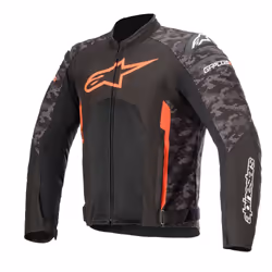 Alpinestars 3300620-994-S, Mâle, Noir, Camouflage, Rouge, S, SML