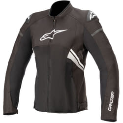 Alpinestars Stella T-GP Plus V3 Air Veste textile de moto dames, noir-blanc, taille XL pour Femmes