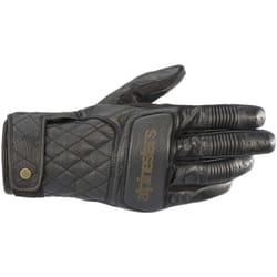Alpinestars Brass Gants de moto, noir, taille 3XL pour Hommes