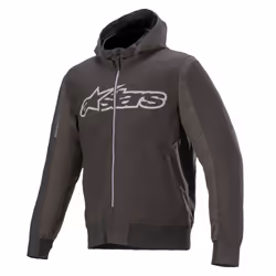 Alpinestars 4200420-940-M, Adulte, Mâle, Sweat à capuche, Noir, Gris, M, SML