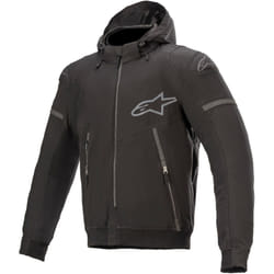 Alpinestars Sektor V2 Hoodie de moto, noir, taille 2XL pour Hommes
