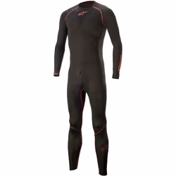 Alpinestars Ride Tech Lite Sous-vêtement, noir-rouge, taille XL 2XL pour Hommes