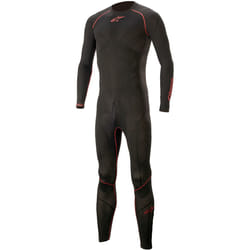 Alpinestars Ride Tech Lite Sous-vêtement, noir-rouge, taille XL 2XL pour Hommes
