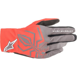 Alpinestars MM93 Aragon Ant Gants de moto, gris-rouge, taille 3XL pour Hommes