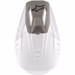 Alpinestars S-M5 Solid Pic casque, blanc pour Hommes