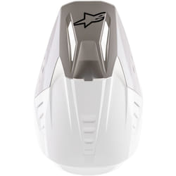 Alpinestars S-M5 Solid Pic casque, blanc pour Hommes