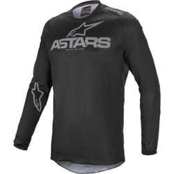 Alpinestars Fluid Graphite Maillot motocross, noir-gris, taille XL pour Hommes