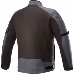 Alpinestars Headlands Drystar Veste textile moto, noir-gris-rouge, taille M pour Hommes