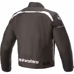 Alpinestars T-SPS Veste textile de moto imperméable à l’eau d’enfants, noir-blanc, taille 62 pour Des gamins