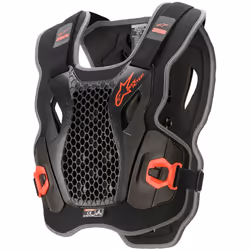 Alpinestars Bionic Action Veste protectrice, noir-rouge, taille M L pour Hommes