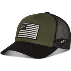 Alpinestars Flag Snapback Casquette, vert pour Hommes
