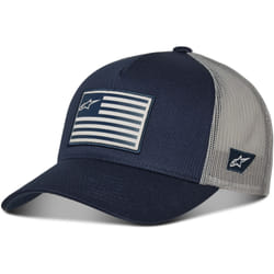 Alpinestars Flag Snapback Casquette, gris-bleu pour Hommes