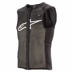 Alpinestars 1650920-12B-M, Mâle, Veste de moto, Noir, Blanc, M, SML