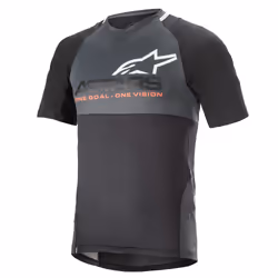 Alpinestars 1766621-1793-S, Adulte, Mâle, Noir, Corail, S, SML