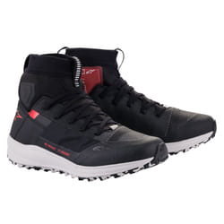 Alpinestars 2654321-123-9.5 Chaussure de moto Mâle Adulte Noir, Rouge, Blanc