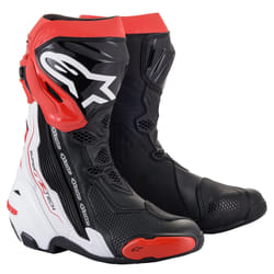 Alpinestars 2220021-123-41 Chaussure de moto Mâle Adulte Noir, Rouge, Blanc