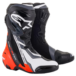 Alpinestars 2220021-1329-48 Chaussure de moto Mâle Adulte Noir, Gris, Rouge, Blanc