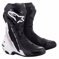 Alpinestars 2220121-12-43, Mâle, Adulte, Bottes de course, Noir, Blanc