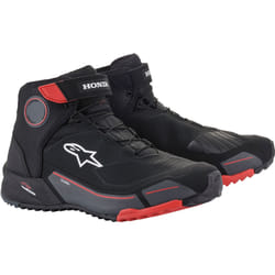 Alpinestars Honda CR-X Drystar Chaussures de moto, noir-gris-rouge, taille 41 pour Hommes