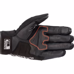 Alpinestars Honda SMX Z Drystar Gants de moto, noir-rouge-bleu, taille 3XL pour Hommes