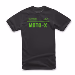 Alpinestars Astars Moto-X T-shirt, noir-vert, taille S pour Hommes