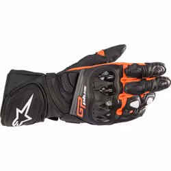 Alpinestars GP Plus R V2 Gants de moto, noir-rouge, taille S pour Hommes