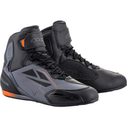 Alpinestars Faster-3 DryStar Chaussures de moto, noir-gris, taille 42 pour Hommes