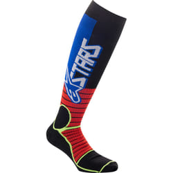 Alpinestars MX Pro Chaussettes Motocross, noir-rouge-jaune, taille S pour Hommes