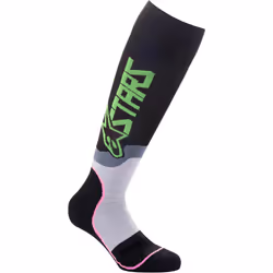 Alpinestars MX Plus-2 Chaussettes Motocross, noir-rose, taille S pour Hommes
