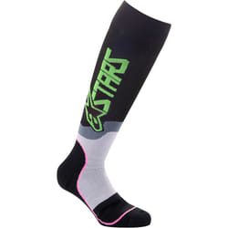 Alpinestars MX Plus-2 Chaussettes Motocross, noir-rose, taille S pour Hommes