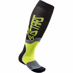 Alpinestars MX Plus-2 Chaussettes Motocross, noir-rose, taille S pour Hommes
