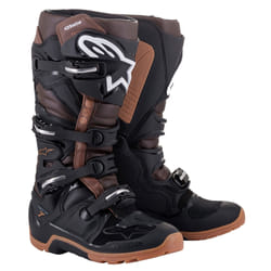 Alpinestars 2012114-1089-8 Chaussure de moto Mâle Adulte Noir, Marron