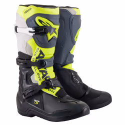 Alpinestars 2013018-1055-13, Mâle, Adulte, Noir, Gris, Jaune