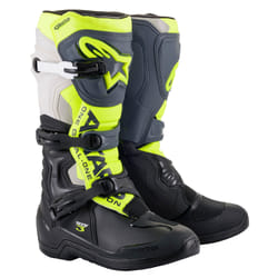 Alpinestars 2013018-1055-13 Chaussure de moto Mâle Adulte Noir, Gris, Jaune