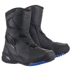 Alpinestars 2335422-17-46 Chaussure de moto Mâle Adulte Noir, Bleu