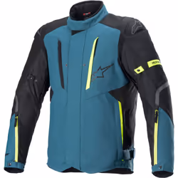 Alpinestars RX-5 Drystar Veste textile de moto, noir-bleu, taille XL pour Hommes
