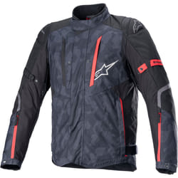 Alpinestars RX-5 Drystar Veste textile de moto, noir-multicolore, taille 2XL pour Hommes